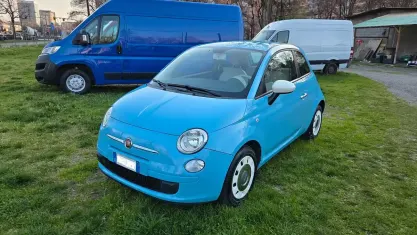Usata Fiat 500 69 CV (50 kW) 2014 Blu Berlina