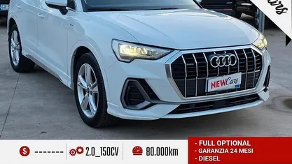 Usata Audi Q3 S-Line 150 CV (110 kW) 2021 Bianco SUV