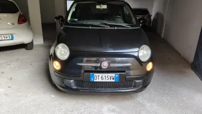 Usata Fiat 500 Sport 69 CV (50 kW) 2009 Nero Cabrio