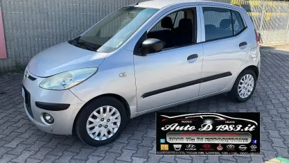 Usata Hyundai i10 Style 75 CV (55 kW) 2010 Argento Utilitaria