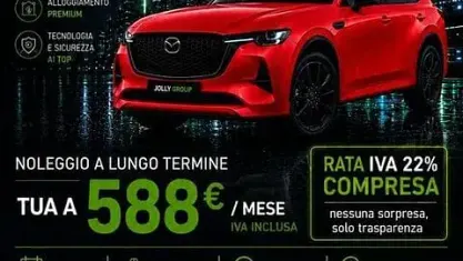 Nuova Mazda CX-60 Homura-Line 200 CV (147 kW) 2026 Rosso SUV