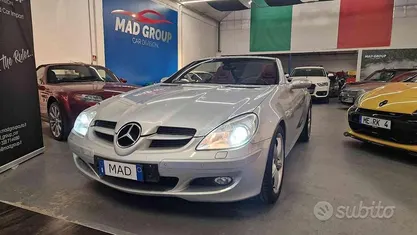 Usata Mercedes SLK350 272 CV (200 kW) 2005 Grigio Cabrio