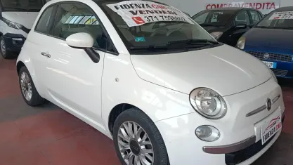 Usata Fiat 500 Lounge 95 CV (69 kW) 2016 Bianco Coupé
