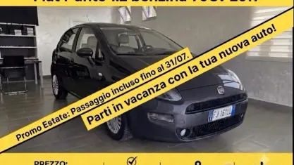 Usata Fiat Punto Lounge 69 CV (50 kW) 2017 Grigio Utilitaria