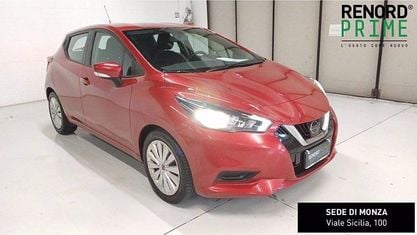 Gebraucht Nissan Micra Acenta 92 PS (67 kW) 2021 Rot Limousine