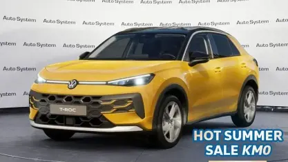 Nuova VW T-Roc Style 150 CV (110 kW) 2026 Canary yellow SUV