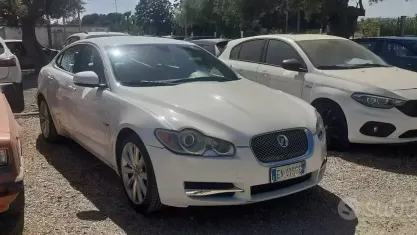 Usata Jaguar XF 240 CV (176 kW) 2010 Bianco Berlina