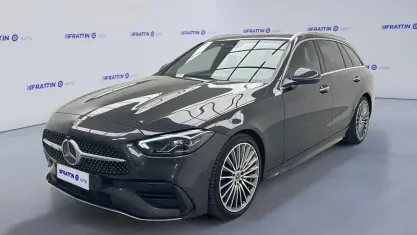 Usata Mercedes C220 Premium 200 CV (147 kW) 2023 Grigio scuro Station wagon