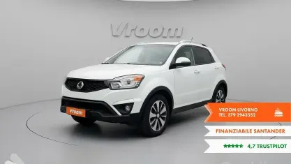 Usata SsangYong Korando Limited 148 CV (108 kW) 2015 Bianco SUV