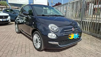 Blu/azzurro Usata 2016 Fiat 500C Lounge Cabrio | 9990 € (Buon prezzo)