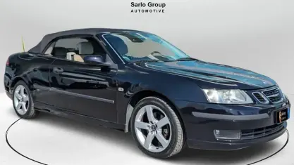 Begagnad Saab 9-3 Cabriolet Vector 150 HK (110 kW) 2006 Svart Cab