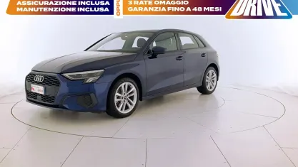 Usata Audi A3 Business 110 CV (80 kW) 2023 Blu Berlina