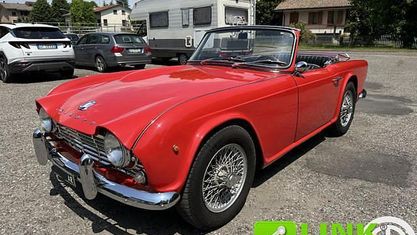 Usata Triumph TR4 99 CV (72 kW) 1960 Rosso Cabrio