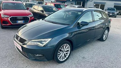 Bianco Usata 2018 Seat Leon ST Style Station wagon | 10.990 € (Buon prezzo)