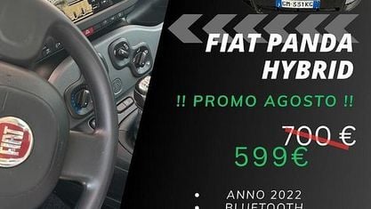 Usata Fiat Panda City Life 70 CV (51 kW) 2022 Grigio Utilitaria