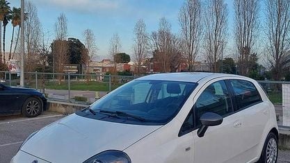 Usata Fiat Punto Evo Young 75 CV (55 kW) 2014 Bianco Utilitaria