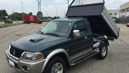 Usata Mitsubishi L200 115 CV (84 kW) 2003 Verde Pick-up