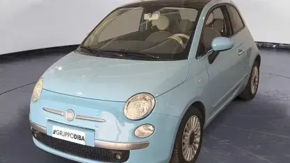 Usata Fiat 500 Lounge 86 CV (63 kW) 2011 Blu Berlina
