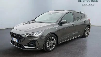 Usata Ford Focus ST-Line 120 CV (88 kW) 2022 Magnetic grey Berlina