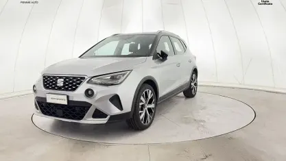 Usata Seat Arona Xperience 110 CV (80 kW) 2023 Argento tetto nero SUV