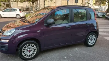Usata Fiat Panda Lounge 69 CV (50 kW) 2012 Viola Utilitaria