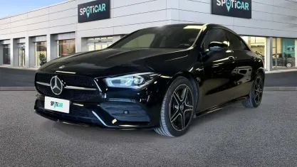 Usata Mercedes CLA200 Premium 150 CV (110 kW) 2020 Nero Coupé