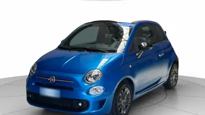 Usata Fiat 500C 69 CV (50 kW) 2021 Blu Cabrio