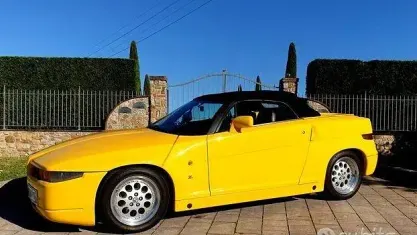 Usata Alfa Romeo SZ/RZ 207 CV (152 kW) 1993 Giallo Cabrio