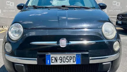 Usata Fiat 500 Lounge 95 CV (69 kW) 2012 Nero Berlina