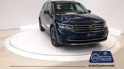 Usata VW Tiguan Elegance 150 CV (110 kW) 2022 Blu SUV