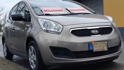 Usata Kia Venga Active 90 CV (66 kW) 2013 Bianco Utilitaria