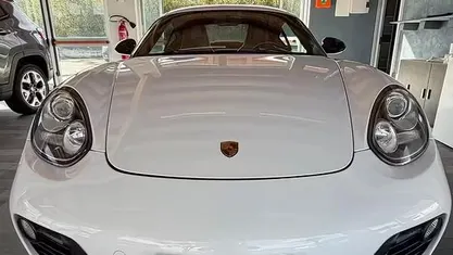 Usata Porsche Cayman 330 CV (242 kW) 2011 Bianco Coupé