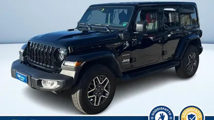 Nero pastello Usata 2022 Jeep Wrangler Unlimited Sahara SUV | 50.400 € (Buon prezzo)