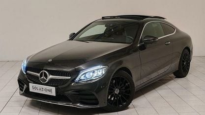 Begagnad Mercedes C220 Premium Plus 194 HK (142 kW) 2024 Grå Sportkupé