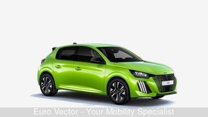 Ny Peugeot 208 Allure 136 HK (100 kW) 2025 Gul Halvkombi
