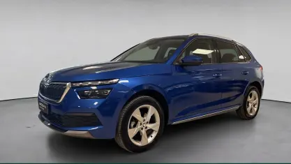 Usata Skoda Kamiq Style 110 CV (80 kW) 2022 Blu pastello SUV