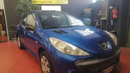 Usata Peugeot 206 60 CV (44 kW) 2009 Blu/azzurro Berlina