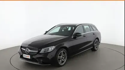Usata Mercedes C220 Premium 194 CV (142 kW) 2019 Nero Station wagon