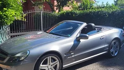 Argento Usata 2009 Mercedes SL350 Cabrio | 27.690 € (Cara)