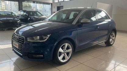 Usata Audi A1 Sportback Design 82 CV (60 kW) 2017 Blu Utilitaria