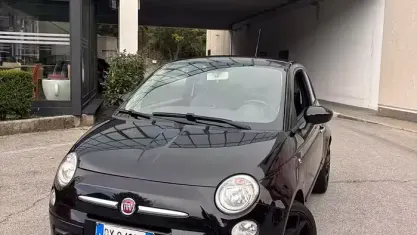 Usata Fiat 500 69 CV (50 kW) 2009 Nero Cabrio
