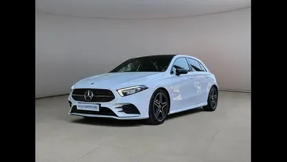 Usata Mercedes A200 Premium 150 CV (110 kW) 2021 Bianco Utilitaria