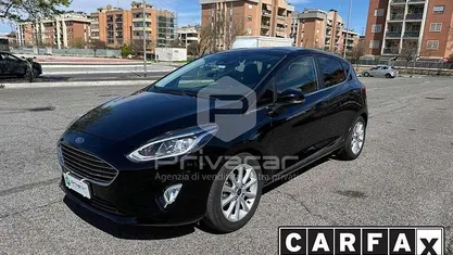 Usata Ford Fiesta Titanium 99 CV (72 kW) 2018 Nero Utilitaria