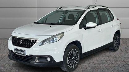 Usata Peugeot 2008 Active 99 CV (72 kW) 2018 Bianco SUV