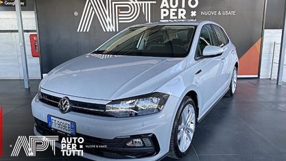 Begagnad VW Polo Highline 95 HK (69 kW) 2019 Vit Halvkombi