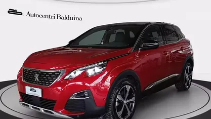 Begagnad Peugeot 3008 Access 131 HK (96 kW) 2018 Röd SUV