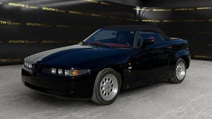 Usata Alfa Romeo SZ/RZ 207 CV (152 kW) 1994 Nero Cabrio