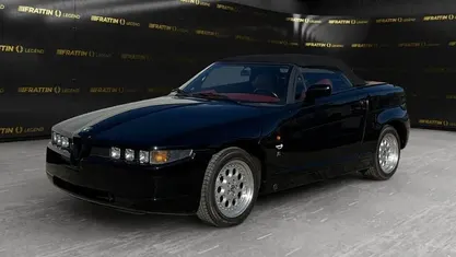 Usata Alfa Romeo SZ/RZ 207 CV (152 kW) 1994 Nero Cabrio