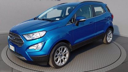 Usado Ford Ecosport Titanium 125 HP (91 kW) 2022 Azul SUV