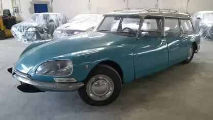 Usata Citroën DS 103 CV (75 kW) 1970 Blu Station wagon